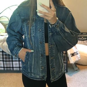 american eagle nwt jean jacket